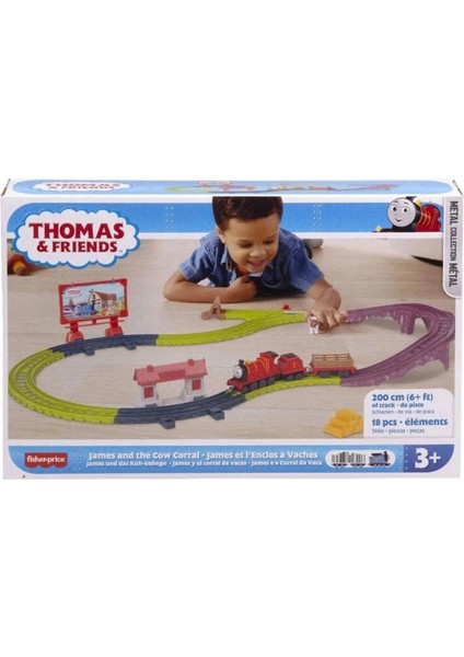 HGY82 Thomas ve Arkadaşları - Tren Seti (Sür-Bırak) modelleri