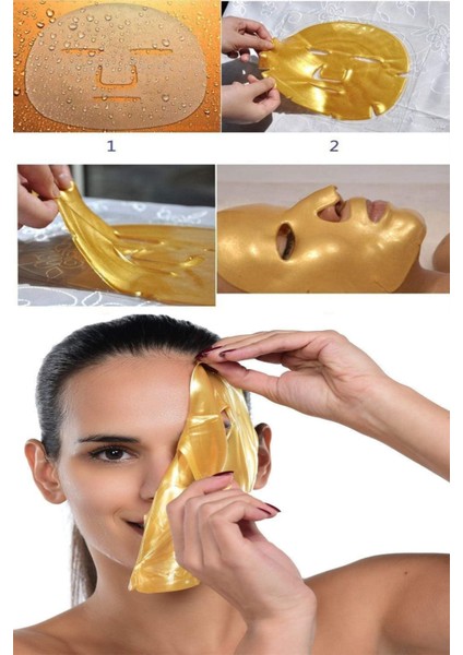 Göz Altı Aydınlatıcı, Sıkılaştırıcı,onarıcı Altın Tozu(Gold ) ve Kalojen Maskesi indirimleri