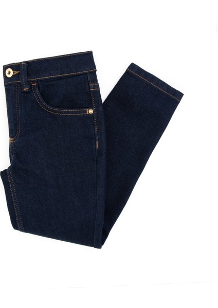 Kız Çocuk Koyu Mavi Pantolon (Jean) 50317873-DN0023