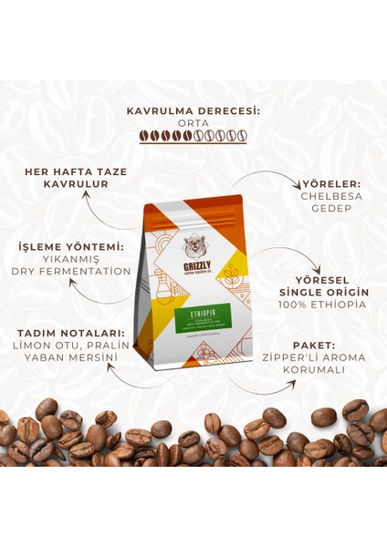 Ethiopia Chelbesa - Filter Kahve