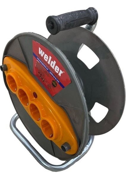 Welder Seyyar Boş Makara 4 Prizli
