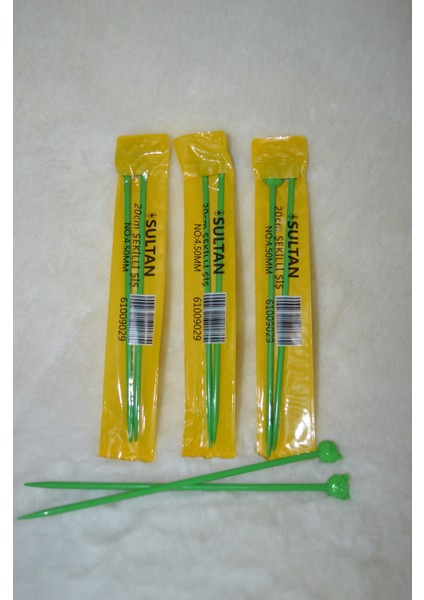 Şekilli Şiş (20 Cm) – 4,5 No – 3 Adet