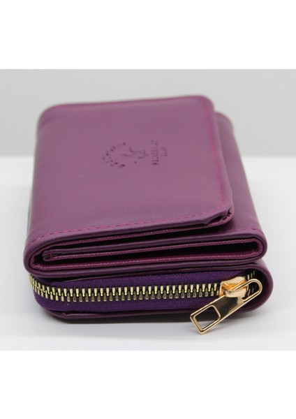 Mor Bozuk Para Gözlü Bol Kartlıklı Mini Kadın Cüzdanı 004 fırsatları