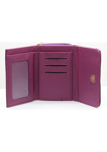 Mor Bozuk Para Gözlü Bol Kartlıklı Mini Kadın Cüzdanı 004 indirimleri