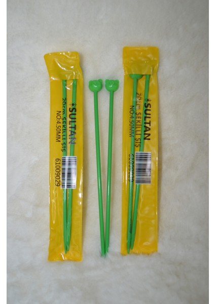 Şekilli Şiş (20 Cm) – 4,5 No – 2 Adet