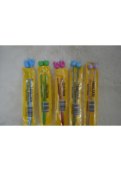 Şekilli Şiş (20 Cm) – 5'li Set