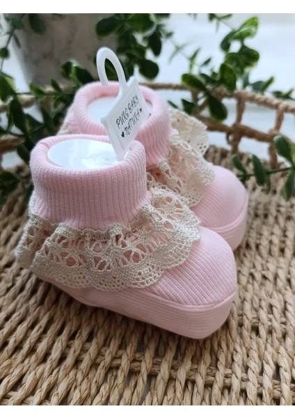 Dantelli Fitilli Esnek Bebek Patik, Çorap fiyatları