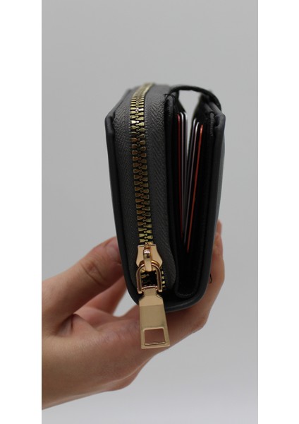 Bozuk Para Gözlü Bol Kartlıklı Gri Mini Kadın Cüzdanı fiyatları