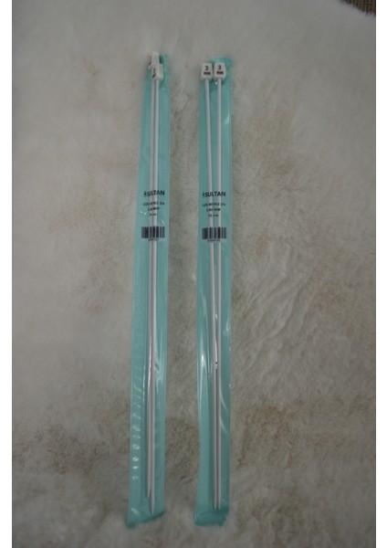 Lüx Beyaz Şiş (35 Cm) – 3 No 2 Adet