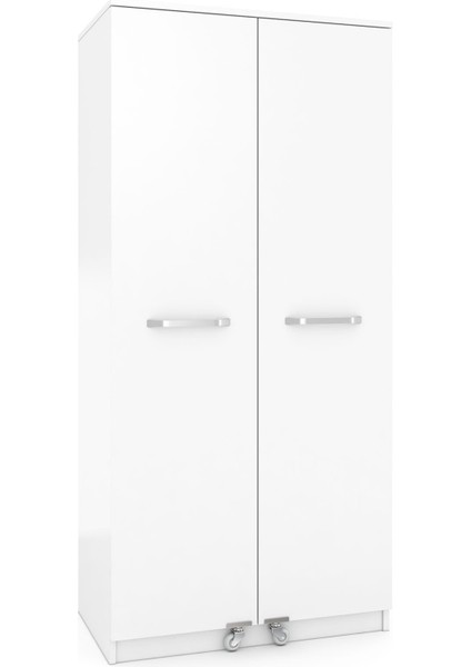 90 Derece Açılabilir 2 Kapaklı, 6 Çekmeceli, Kavanoz Raflı Kiler ve Erzak Mutfak Dolabı indirimleri