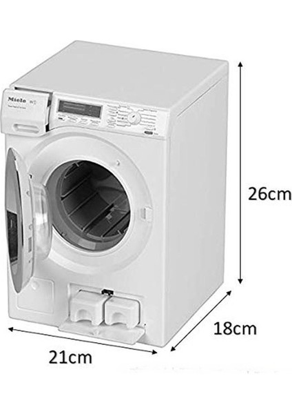Gerçek Çamaşır Yıkan Miele Oyuncak Sesli Işıklı Çamaşır Makinesi fırsatları