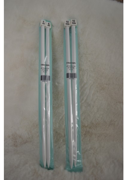 Lüx Beyaz Şiş (35 Cm) – 9 No – 10 No