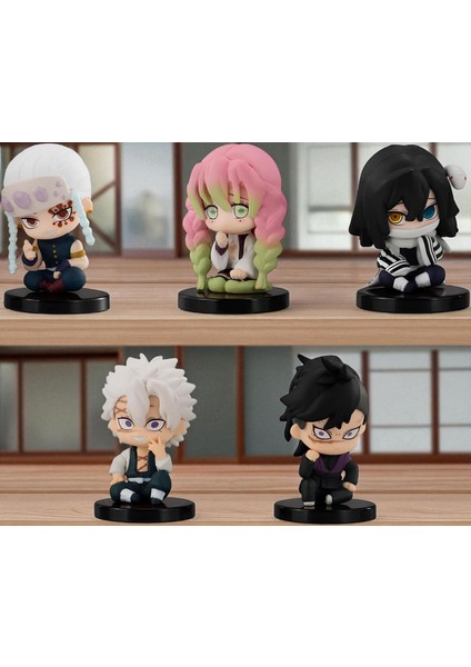 Demon Slayer Iblis Avcıları Iblis Keser 5’li Anime Figür Koleksiyon Oyuncak Seti Tengen Mitsuri 5 cm