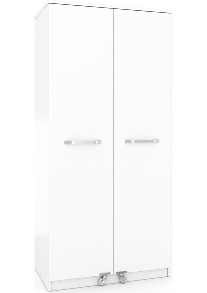 165 Derece Açılabilir 2 Kapaklı, 6 Çekmeceli, Kavanoz Raflı Kiler ve Erzak Mutfak Dolabı indirimleri