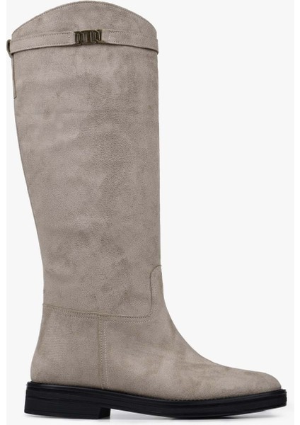 Kadın Valen Bej Süet Çizme indirimleri