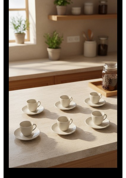 Supra 6 Kişilik Fincan Takımı