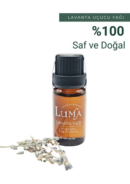 Lavanta Uçucu Yağı 10 ml %100 Saf Ve Doğal - Lavender Essential Oil