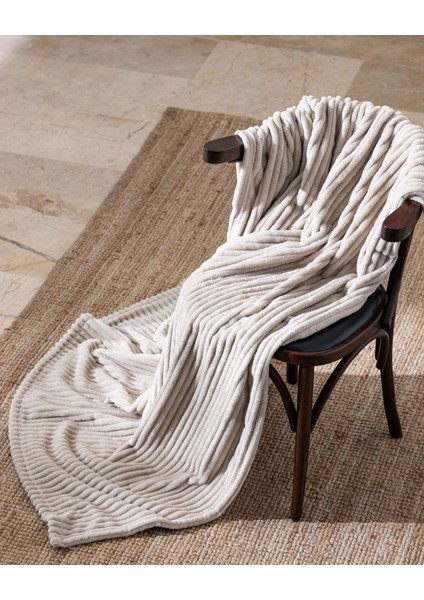 Corbeau Welsoft Düz Tv Battaniye - Bej fiyatları