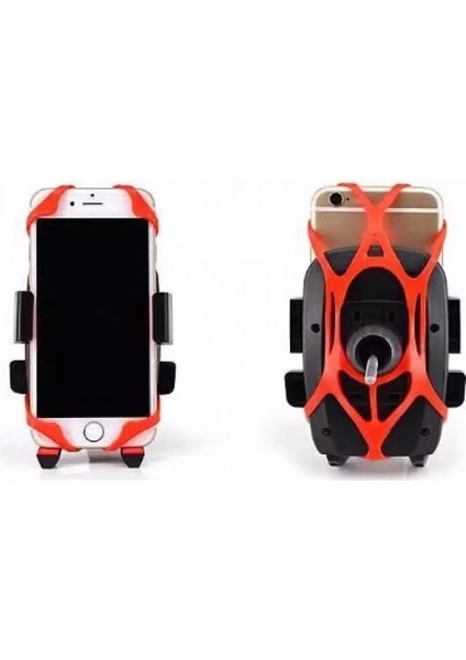 Lastik Destekli Standlı Bisiklet Telefon Tutucu (4887) fiyatları