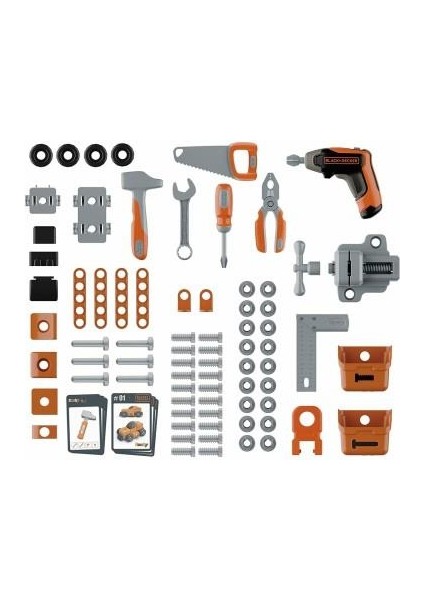 Smoby Black & Decker Bricolo Çalışma Tezgahı 360740 modelleri