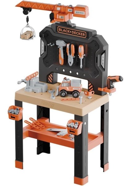 Smoby Black & Decker Vinçli Çalışma Tezgahı 360741