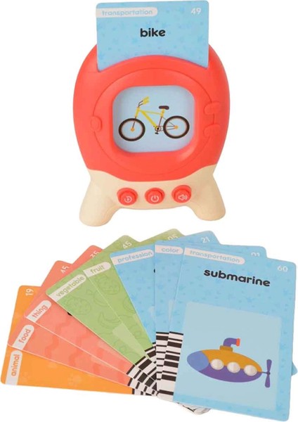 Öğretici Ingilizce Konuşan Flash Kartlar modelleri