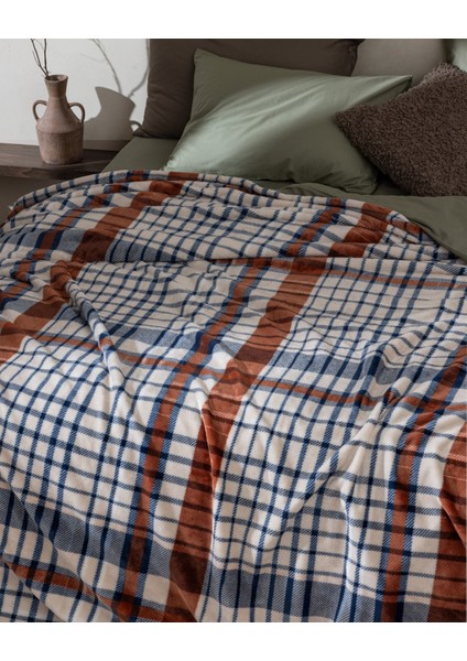 Fravonne Tek Kişilik Welsoft Baskılı Battaniye - Lacivert fiyatları