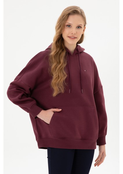Kadın Plum Sweatshirt 50313567-VR177 modelleri