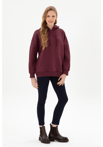 Kadın Plum Sweatshirt 50313567-VR177 fırsatları