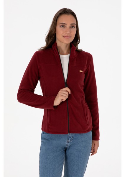 Kadın Bordo Hırka (Örme) 50316729-VR014 fiyatları