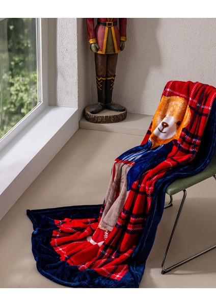 Laurez Welsoft Baskılı Tv Battaniye - Kırmızı/lacivert modelleri