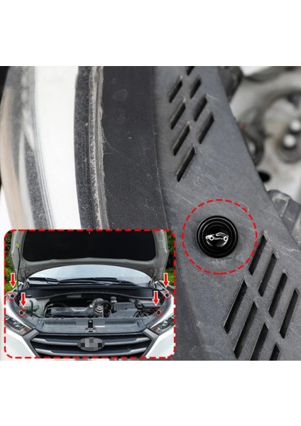 Araba Kapı Ses ve Darbe Emici Pad 10 Adet Siyah (4887) indirimleri