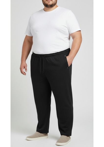 Battal Beden Eşofman Altı Boru Paça Pamuklu Erkek modelleri