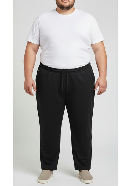 Battal Beden Eşofman Altı Boru Paça Pamuklu Erkek indirimleri