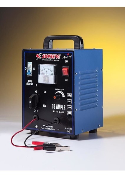 Soyberg 2418 Akü Şarj Cihazı