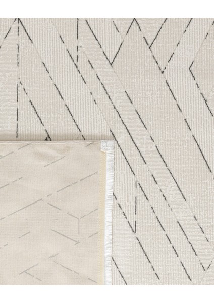 Burcet Halı - Krem/gri - 80X300 cm fiyatları