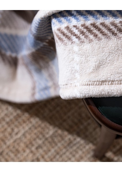 Antonin Welsoft Baskılı Tv Battaniye - Mavi/bej indirimleri