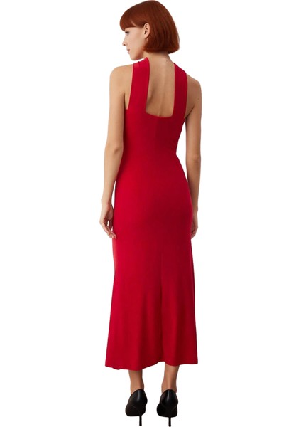 Kadın Kolsuz Straplez Maxi Elbise Düz Dokusu Esnek Kumaşıyla Dört Mevsim Konfor Sunar Kaliteli fiyatları