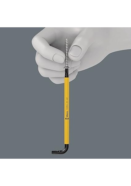 05024179001 967/9 Tx 9 Parça Tutma Işlevli Renkli Siyah Kaplama Torx L-Anahtar Seti modelleri