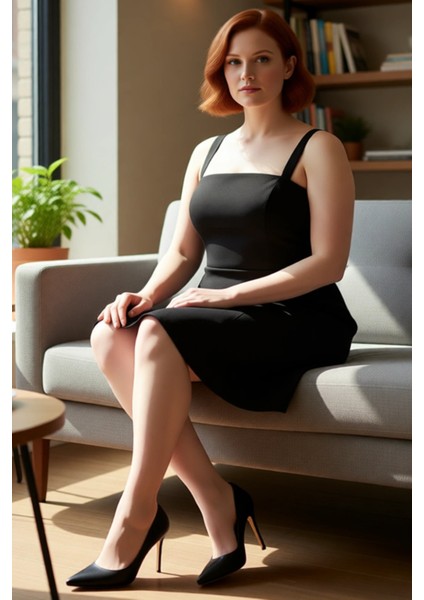 Kadın Büyük Beden Kısa Mini Abiye Elbise A Line Kesimi ve Kolsuz Tasarımıyla Partilerin Yıldızı Olun