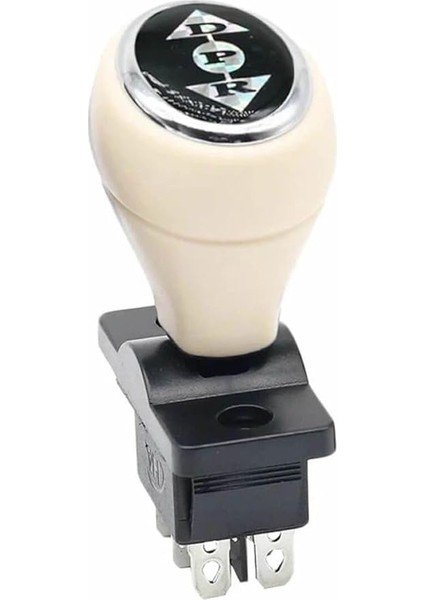 Joystick Kcd4 Anahtar Push Beyaz Ileri Geri Vites Kolu 16A 250V Akülü Çocuk Arabası Vinç