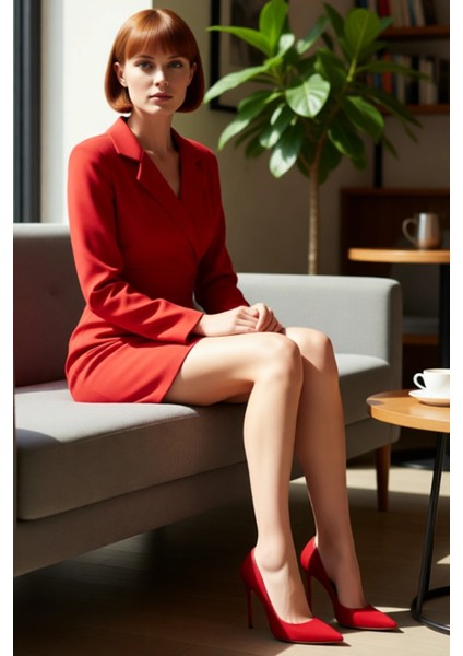 Kadınlara Özel Kruvaze Kesim Uzun Kollu Mini Ceket Elbise Business Ortamı Için Idealdir Kaliteli fırsatları