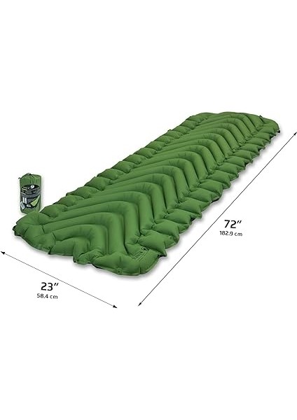 Üniseks Static V Uyku Pedi, Yeşil, Tek Beden fiyatları