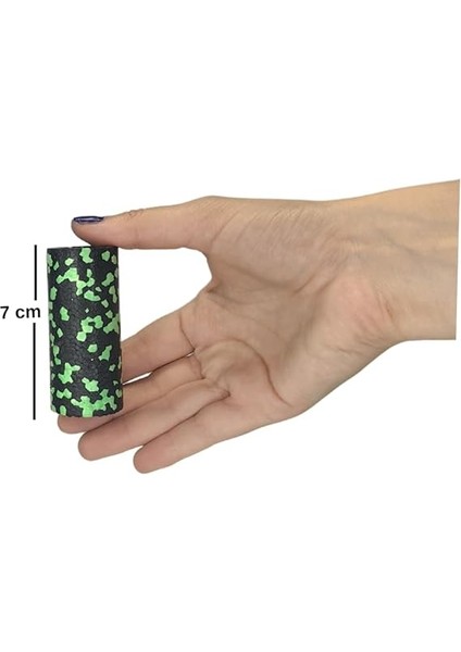 2'li Set Mini ve Mikro Foam Roller (Siyah + Yeşil) fırsatları