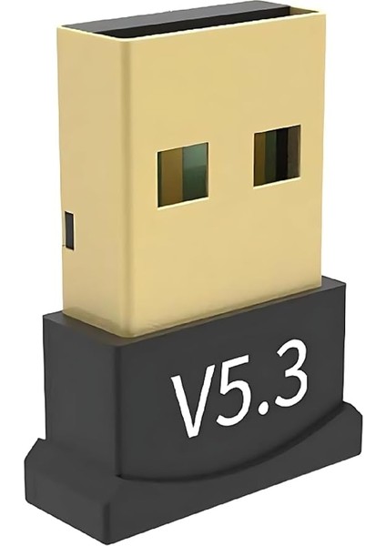 Bluetooth 5.3 USB Dongle Adaptörü, Windows 7/8.1/10/xp'yi Destekler, Pc, Dizüstü Bilgisayar, Fare, Klavye, Yazıcılar, Kulaklıklar, Oyun Kumandası Için Uygundur