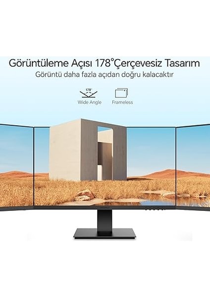 24N1A 24 Inç Monitör, Full Hd (1920X1080), 75HZ, 5ms, Hdmı, Full Hd, Vapanel, Flicker-Free, Hdmı, Vga, Siyah fiyatları