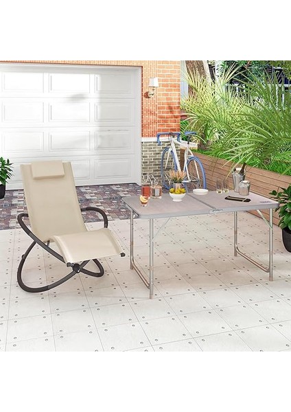 Portatif Kamp Masası, 3 Yükseklik Ayarlı, Katlanır Piknik Masası, Kolay Taşınabilir Alüminyum Masa - 120X60 - Kumaş Desenli fiyatları