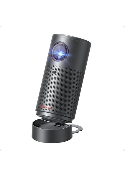 By Anker, Capsule Air, Dünyanın En Küçük Google Tv Projeksiyon Cihazı, Sadece 650G, 2 Saat Oynatma, Otomatik Odak - Siyah