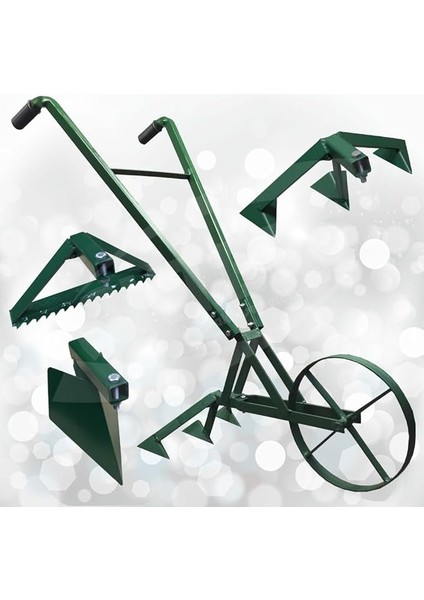 Group Üçlü Full Paket El Çapa Makinası Çapalama Ot Yolma Karık Açma