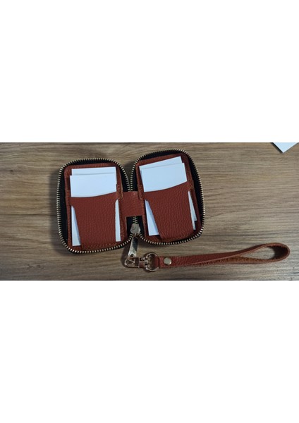 Gerçek Deri Fermuarlı Taba Kartlık modelleri